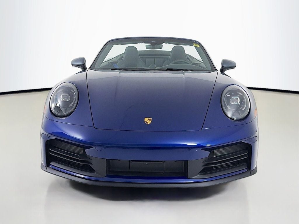 Used 2026 Gentian Blue Metallic Porsche Carrera T Cabriolet image 8