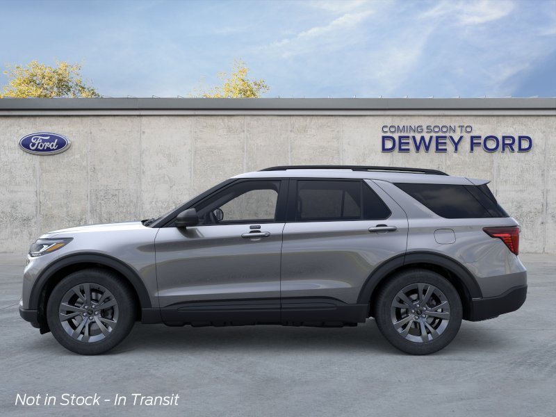 New 2026 Carbonized Gray Metallic Ford Active image 3