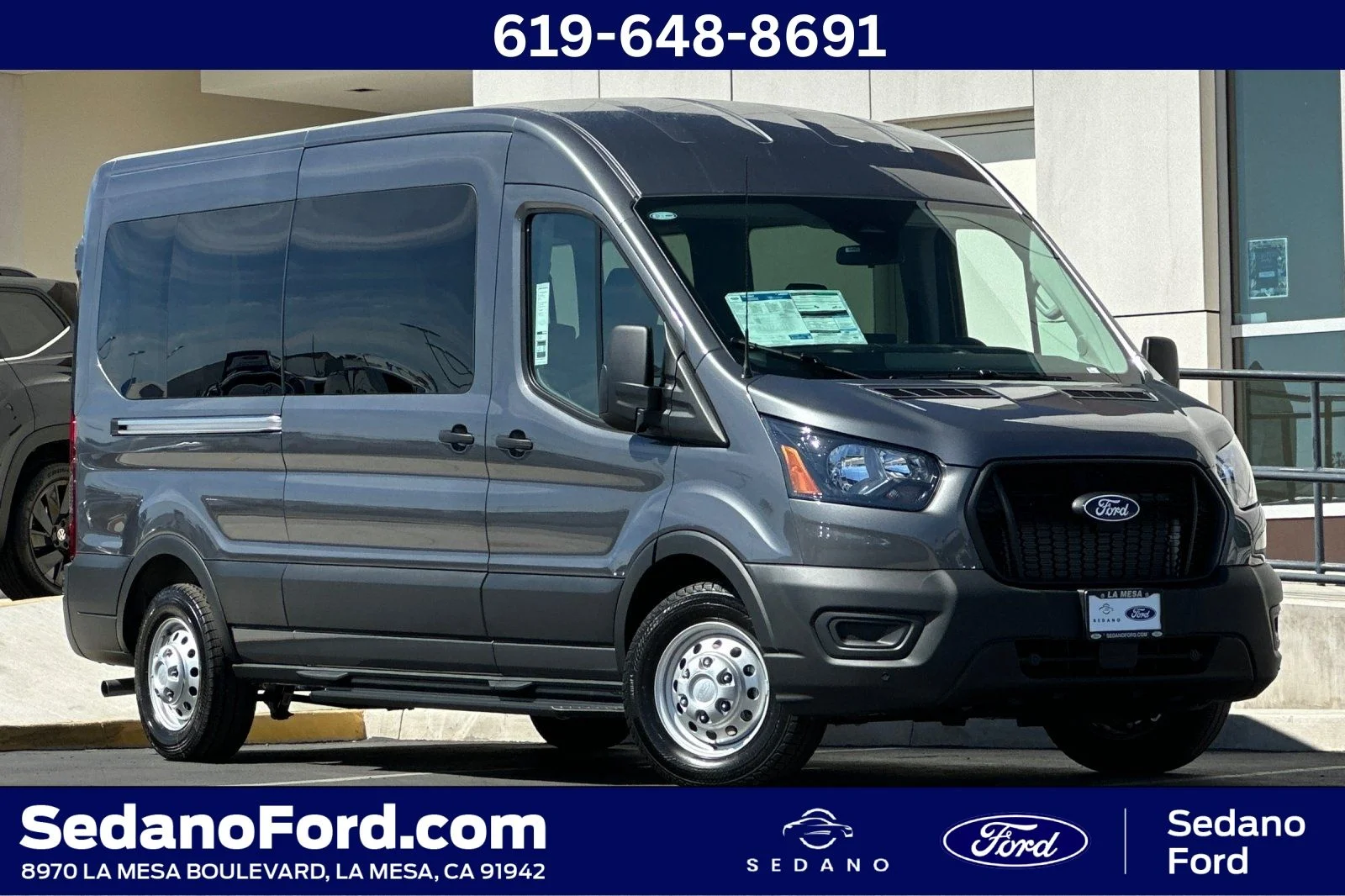 2026 Ford Transit 350 XL Med Roof Sliding Pass. 148 AWD's photo