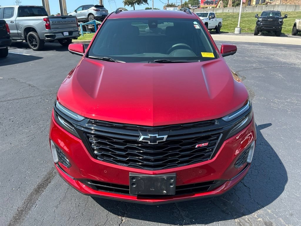 Used 2024 Chevrolet Equinox RS with VIN 3GNAXWEG1RS226795 for sale in Kansas City