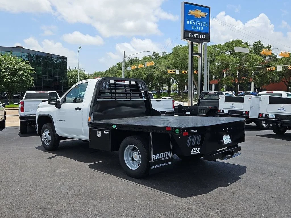 New 2025 Summit White Chevrolet Work Truck image 3