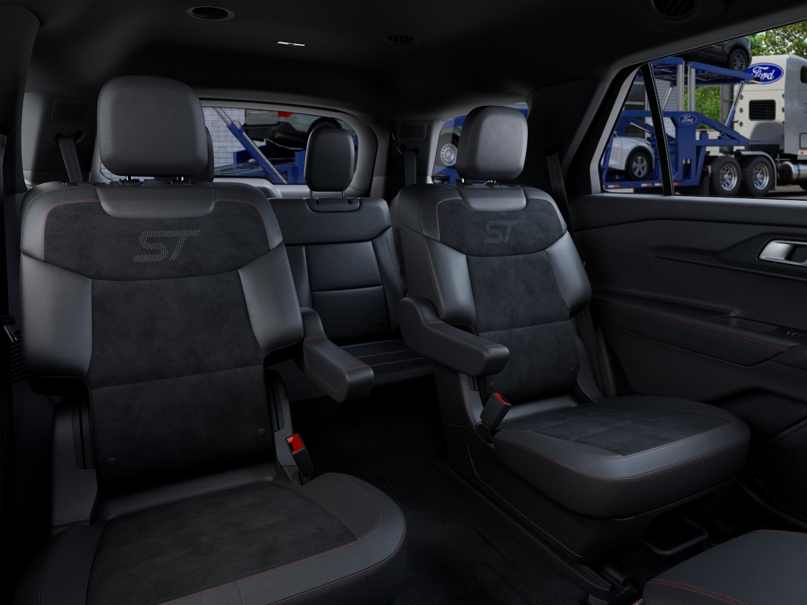 New 2027 Agate Black Metallic Ford ST image 34