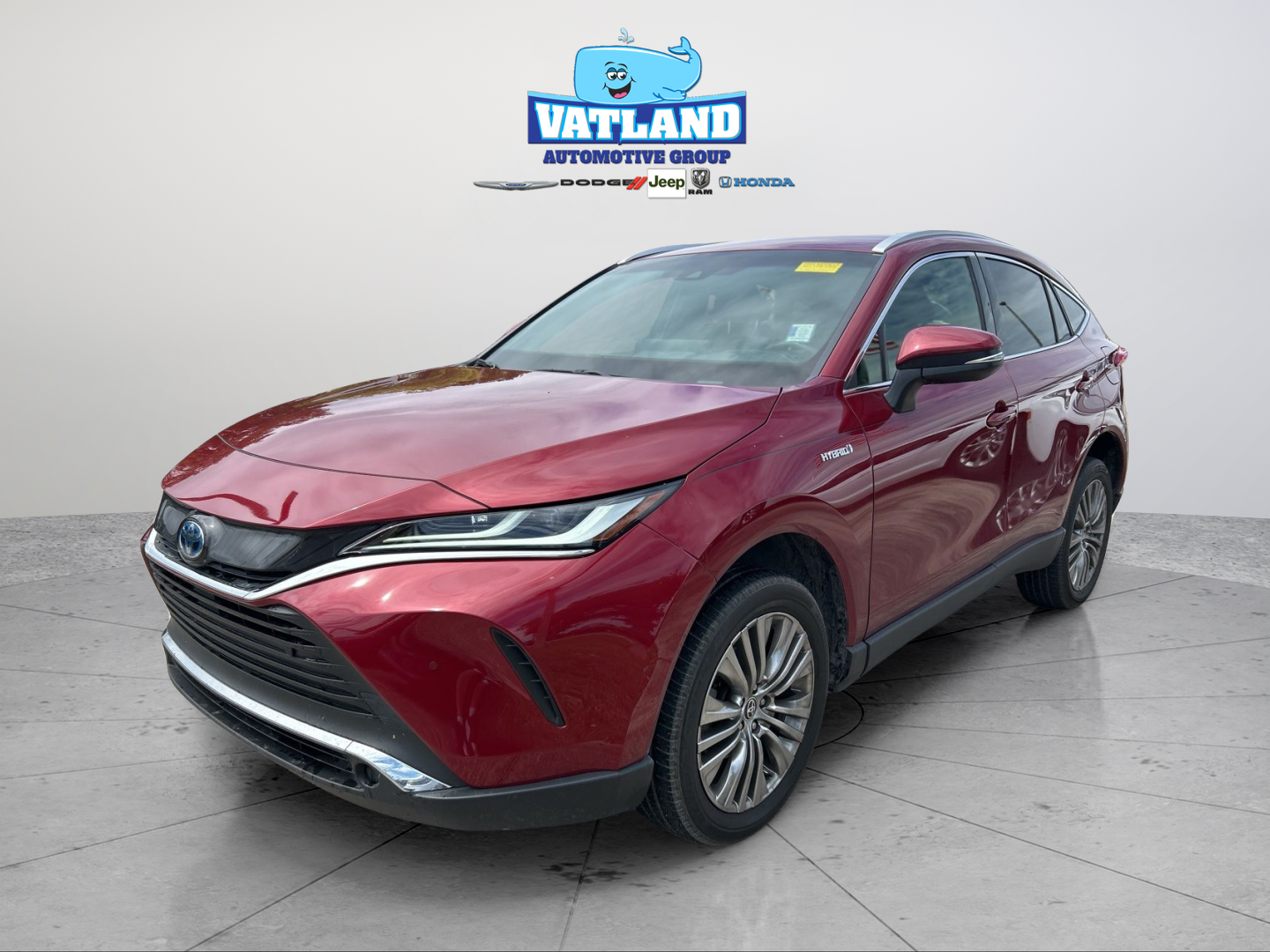 Used 2021 Red Toyota XLE image 1