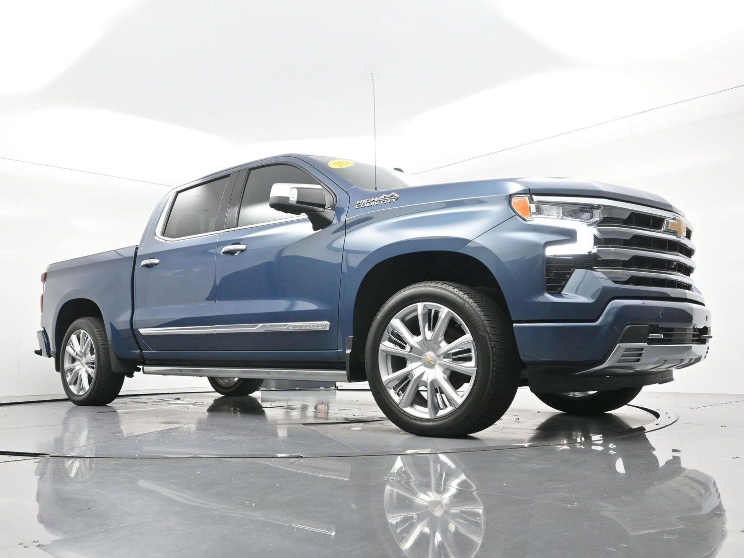 Used 2024 Lakeshore Blue Metallic Chevrolet High Country image 47