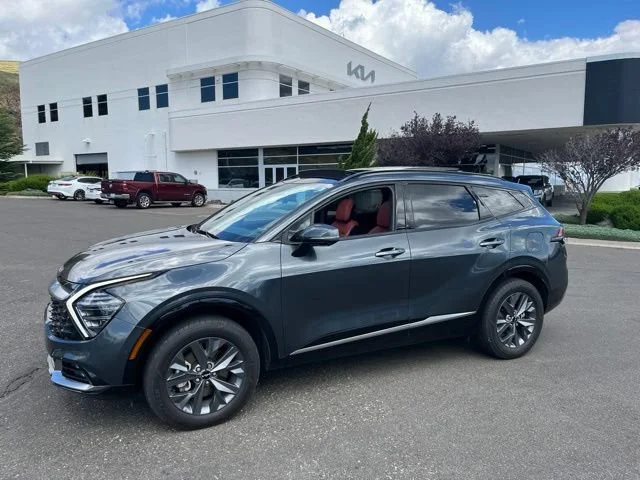 Certified Used 2025 Gravity Gray Kia SX-Prestige image 1