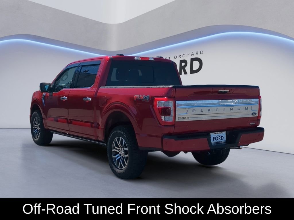 Used 2023 Red Metallic Ford Platinum image 5
