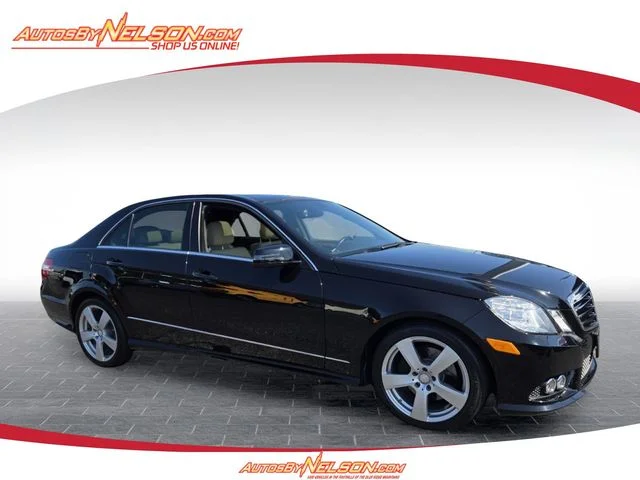 Used 2010 Black Mercedes-Benz E 350 image 1
