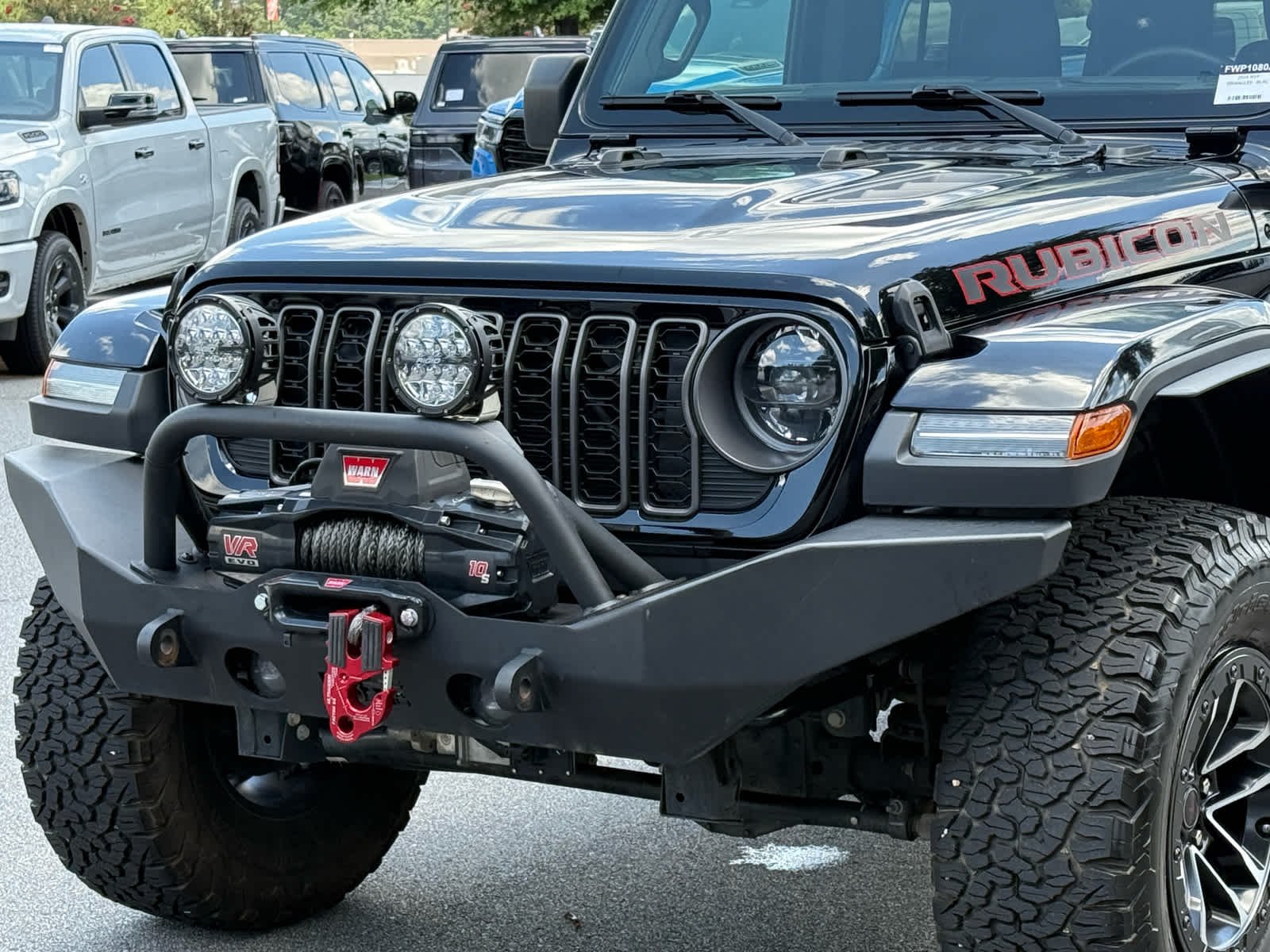 Used 2024 Black Clearcoat Jeep Rubicon X image 9