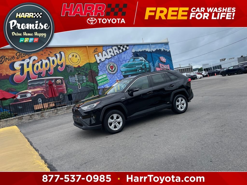 Used 2021 Black Toyota XLE image 1