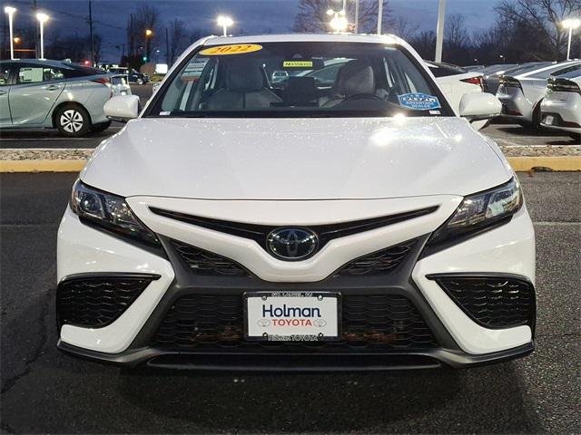 Certified Used 2022 White Toyota SE image 3