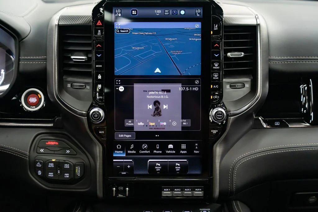 New 2026 Diamond Black Crystal Pearl-Coat Exterior Paint RAM RHO image 14