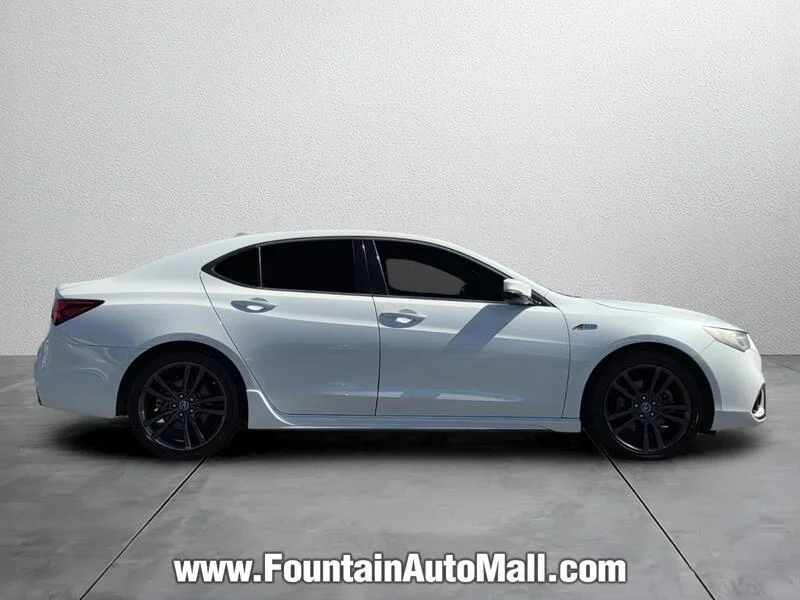 Used 2020 Platinum White Pearl Acura 3.5L FWD W/TECHNOLOGY/A-SPEC PKG image 5