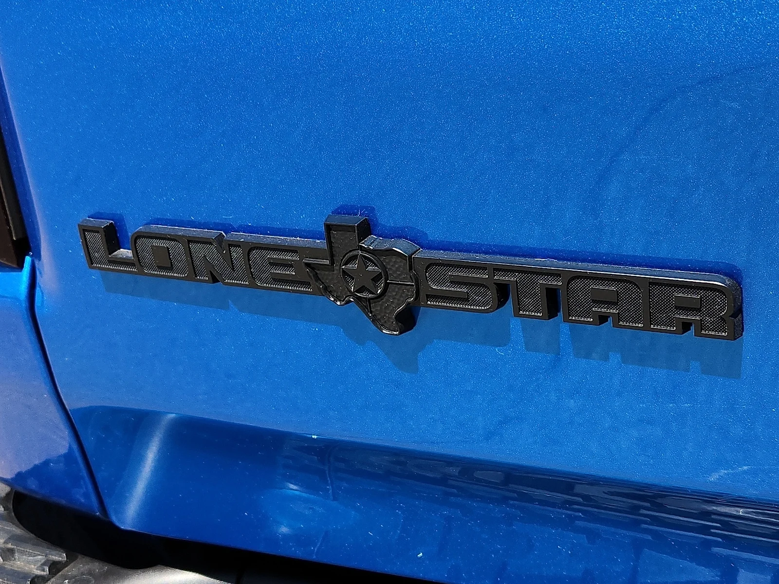 New 2026 Hydro Blue Pearl-Coat  Paint Ram LONE STAR CREW CAB 4X4 5