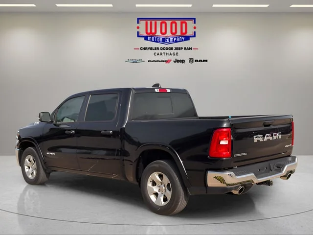 Used 2025 Diamond Black Crystal Pearlcoat Ram Big Horn/Lone Star image 5