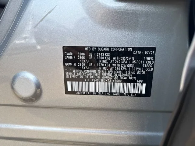 New 2026 Ice Silver Metallic Subaru Premium Hybrid image 19