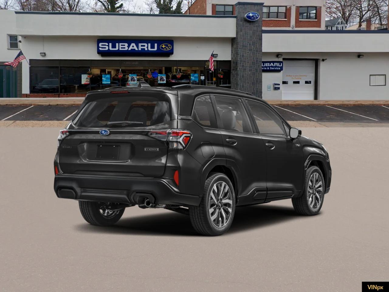 New 2026 CRYSTAL BLACK SILICA Subaru Touring Hybrid image 2