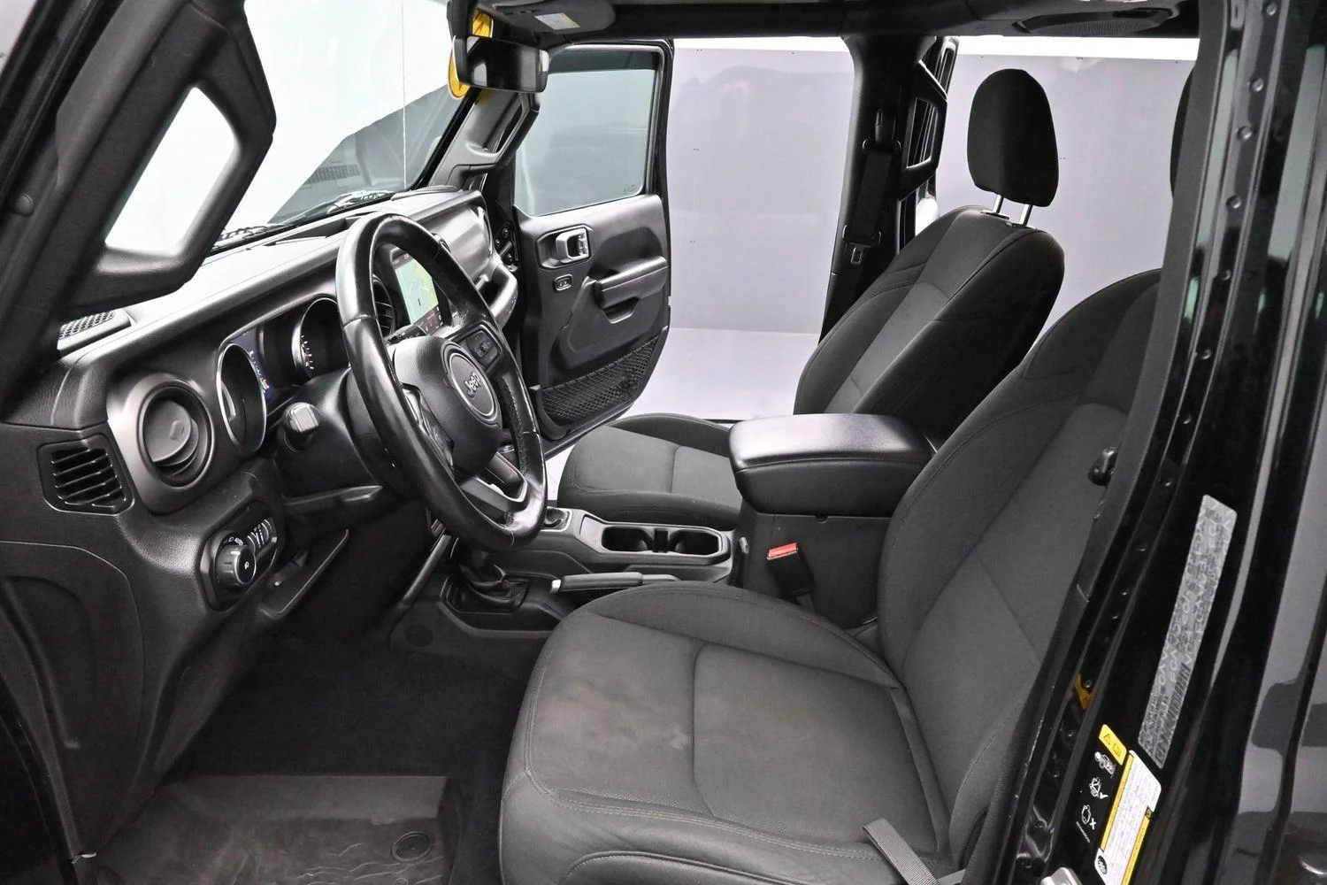 Used 2022 Black Clearcoat Jeep Unlimited Sport S image 12