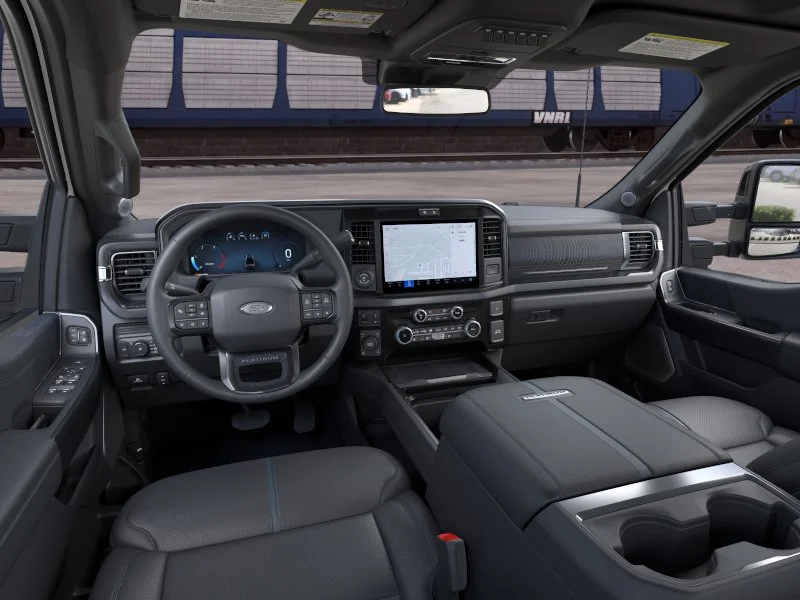 New 2026 Star White Metallic Tri-Coat Ford F-250® Platinum® image 9