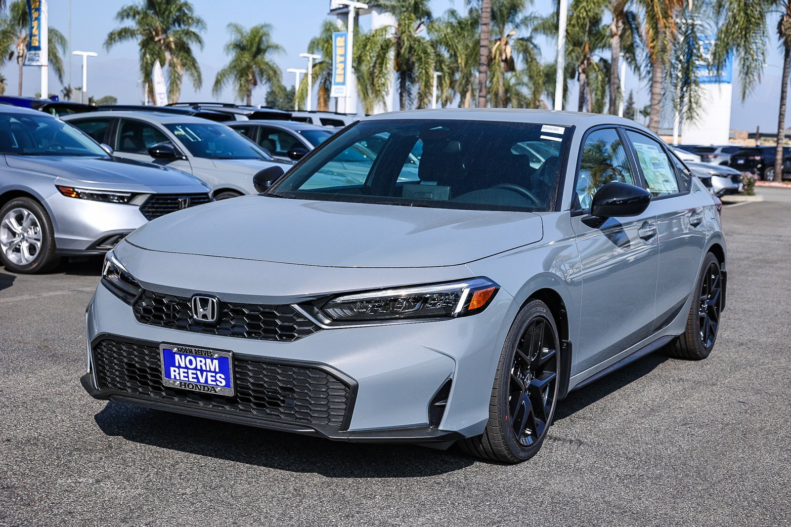 New 2026 Urban Gray Pearl Honda Sport CVT image 3