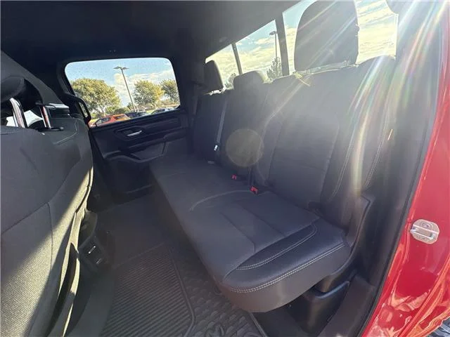 Used 2025 Flame Red Clearcoat RAM Tradesman 4x4 Crew Cab 153.5 in. WB image 12