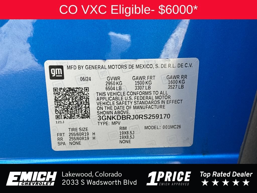 Used 2024 Riptide Blue Metallic Chevrolet LT image 27