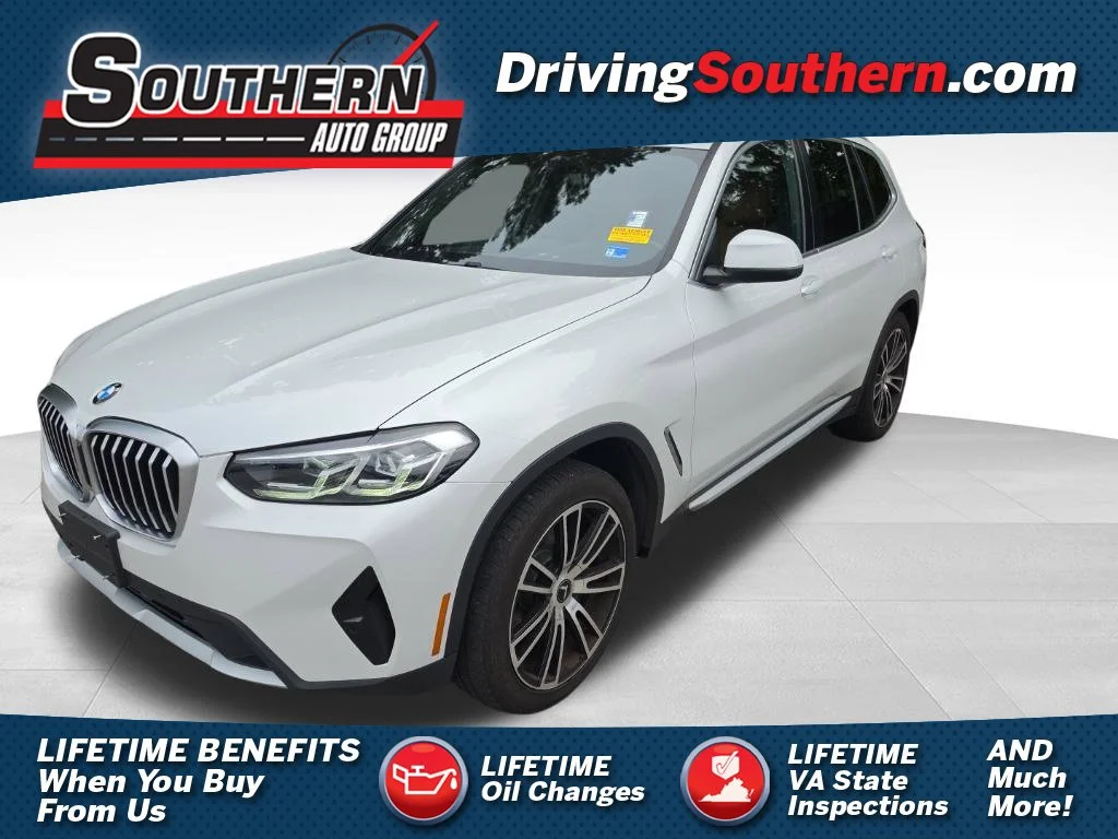 Certified Used 2022 White BMW xDrive30i image 1