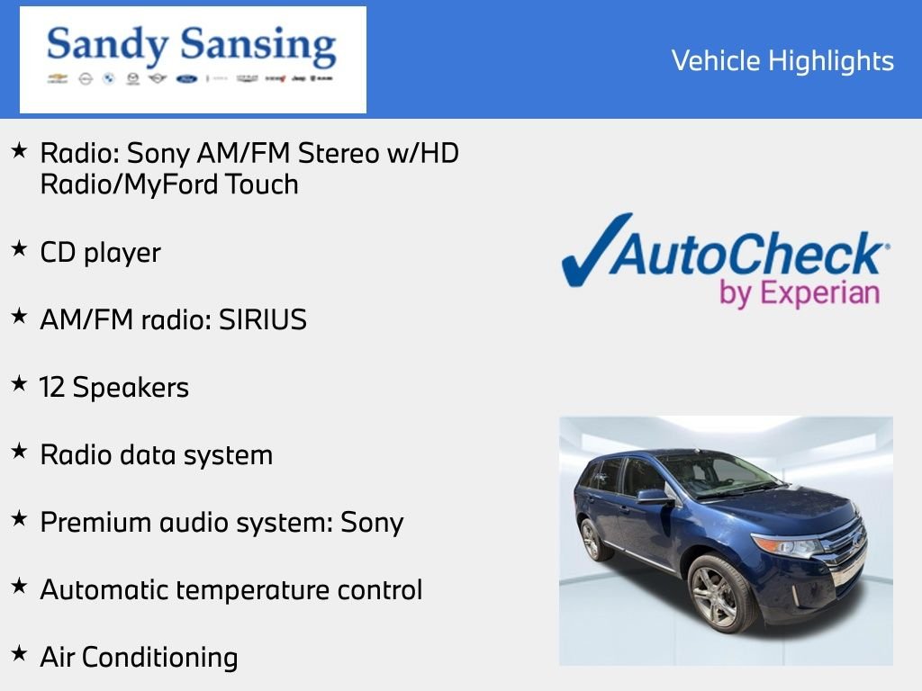Used 2012 Blue Ford Limited image 7