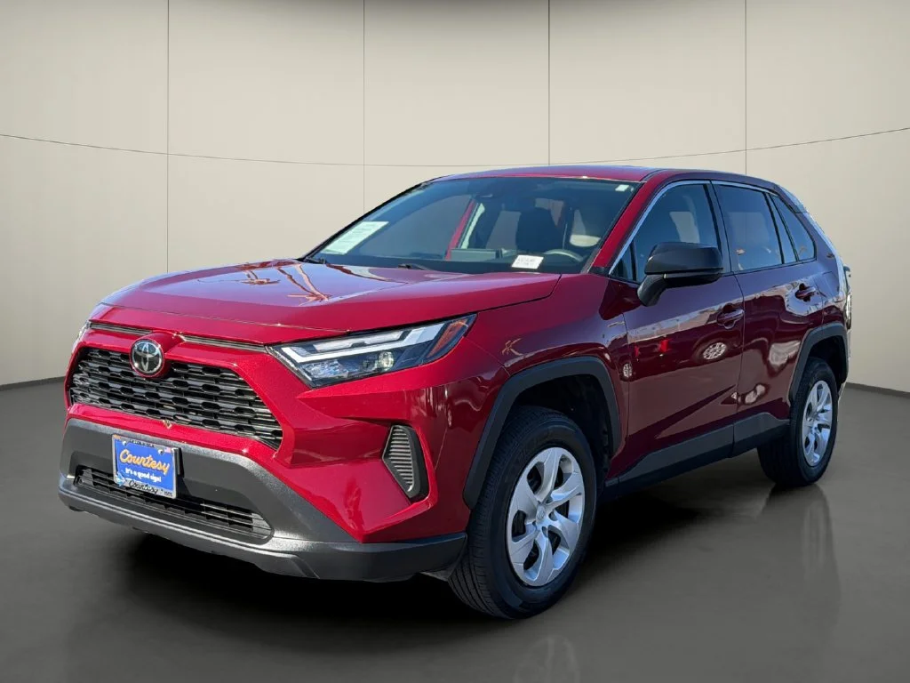 Used 2025 Red Toyota LE image 3