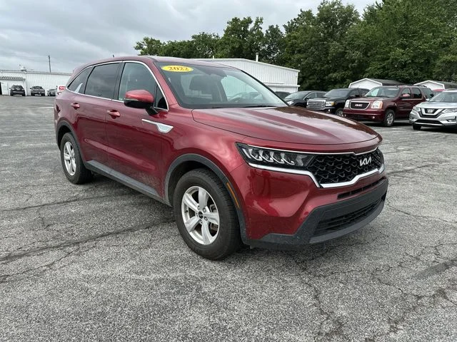 Used 2022 Red Kia LX image 11