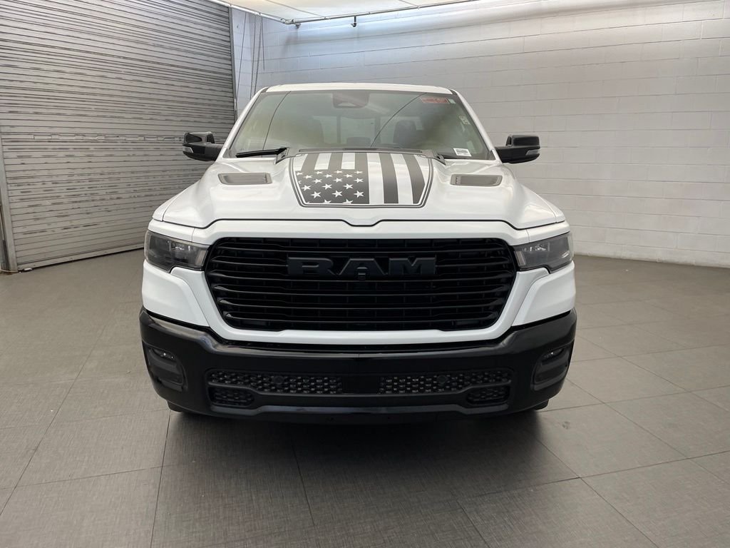 New 2026 Bright White Clear-Coat Exterior Paint RAM Laramie America 250 image 9