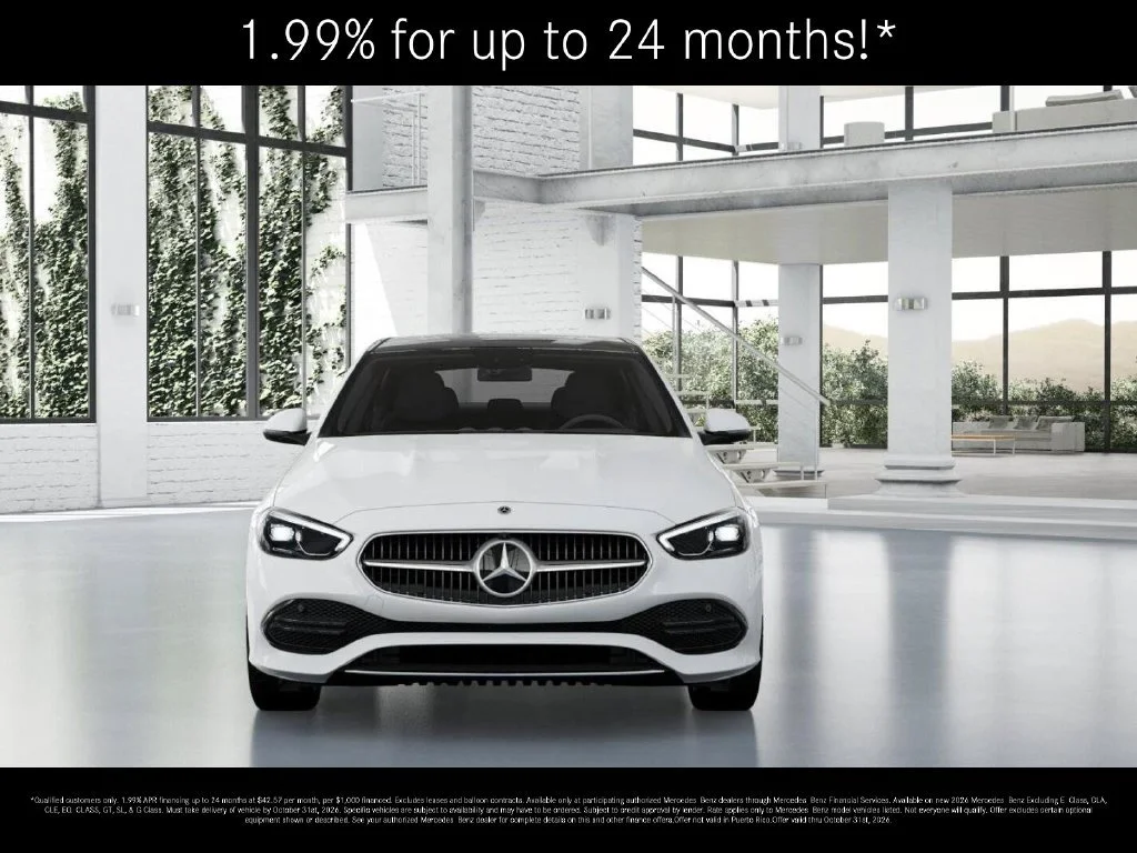 New 2026 Polar White Mercedes-Benz C 300 image 49