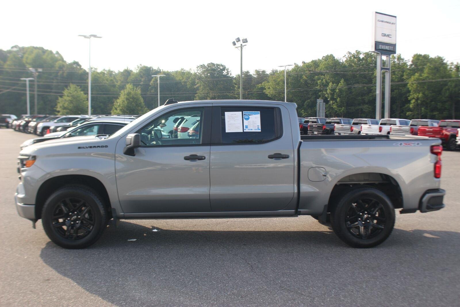 Used 2024 Sterling Gray Metallic Chevrolet Custom image 4