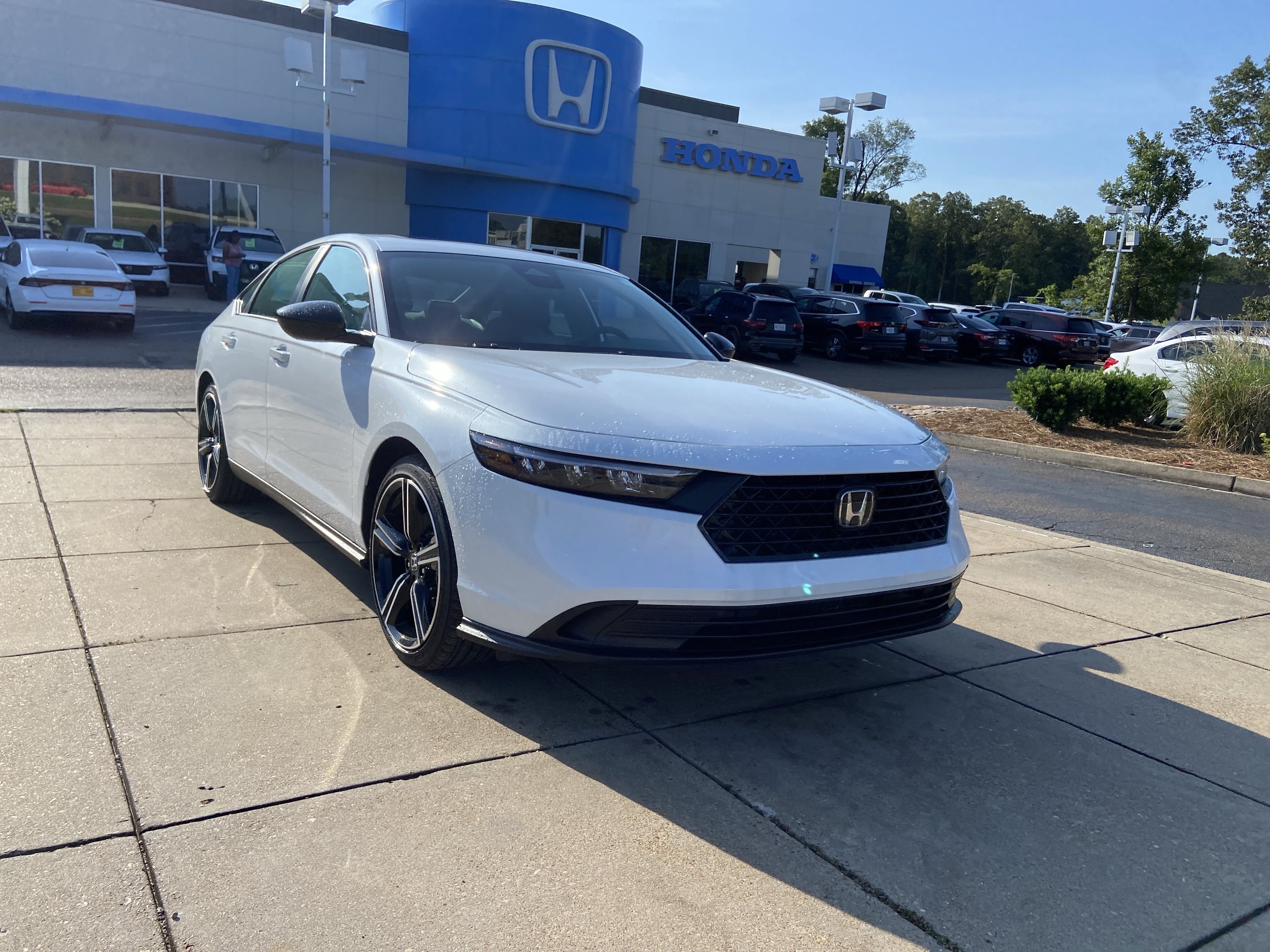 New 2026 Platinum White Pearl Honda Sport image 2
