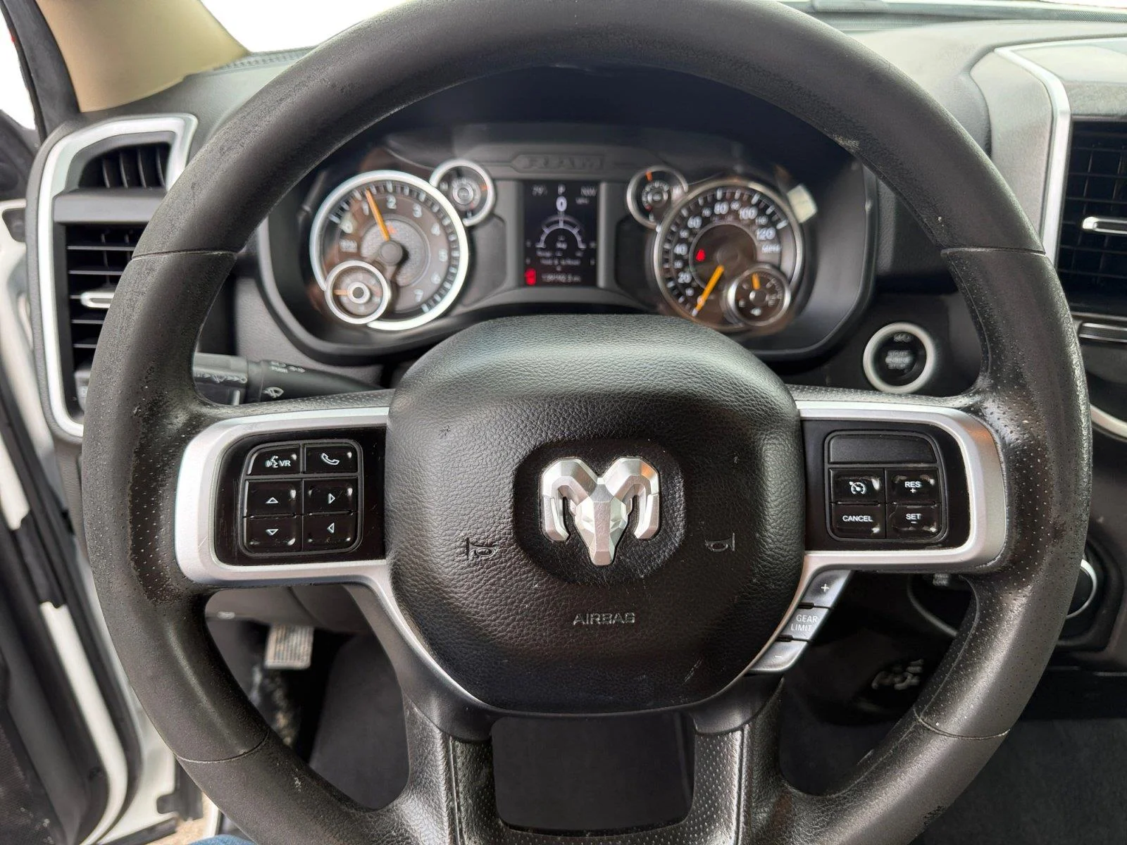 Used 2019 Bright White Clearcoat Ram Big Horn image 13