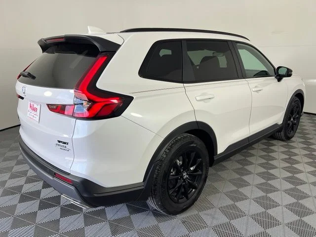 New 2026 Platinum White Pearl Honda 2WD Sport-L Hybrid image 7