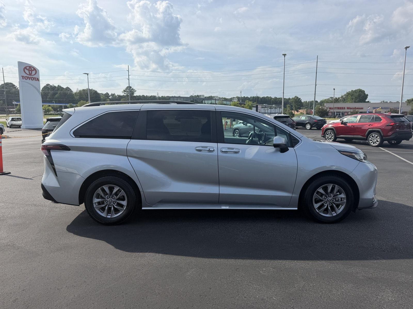 Used 2023 Celestial Silver Metallic Toyota XLE image 4