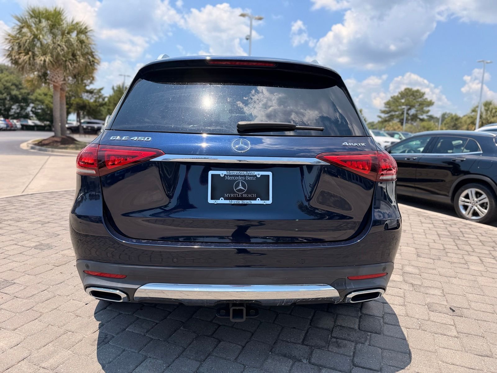 Used 2020 Lunar Blue Metallic Mercedes-Benz GLE 450 image 10