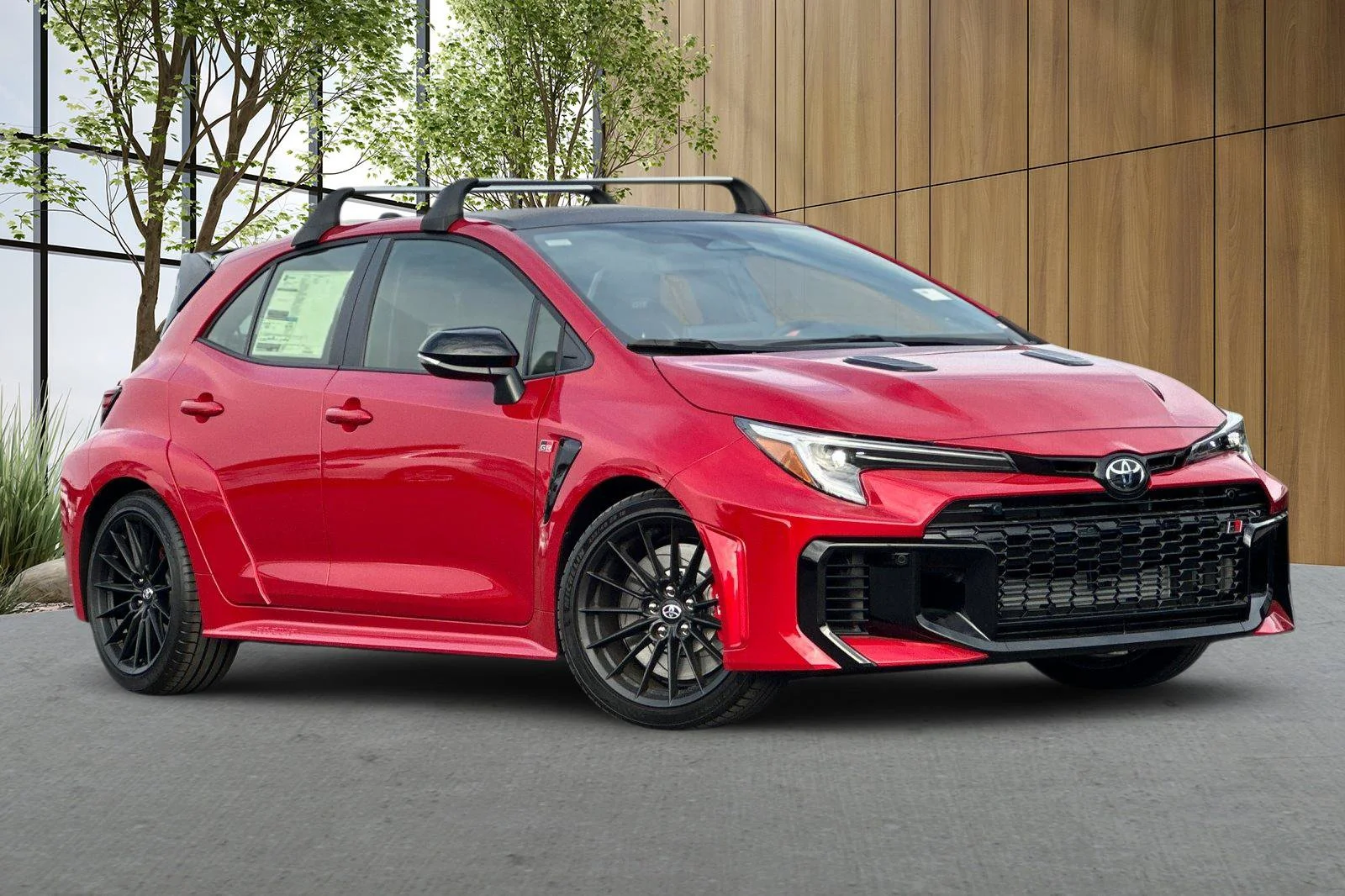 New 2026 Supersonic Red Toyota GR Corolla Premium Plus image 2