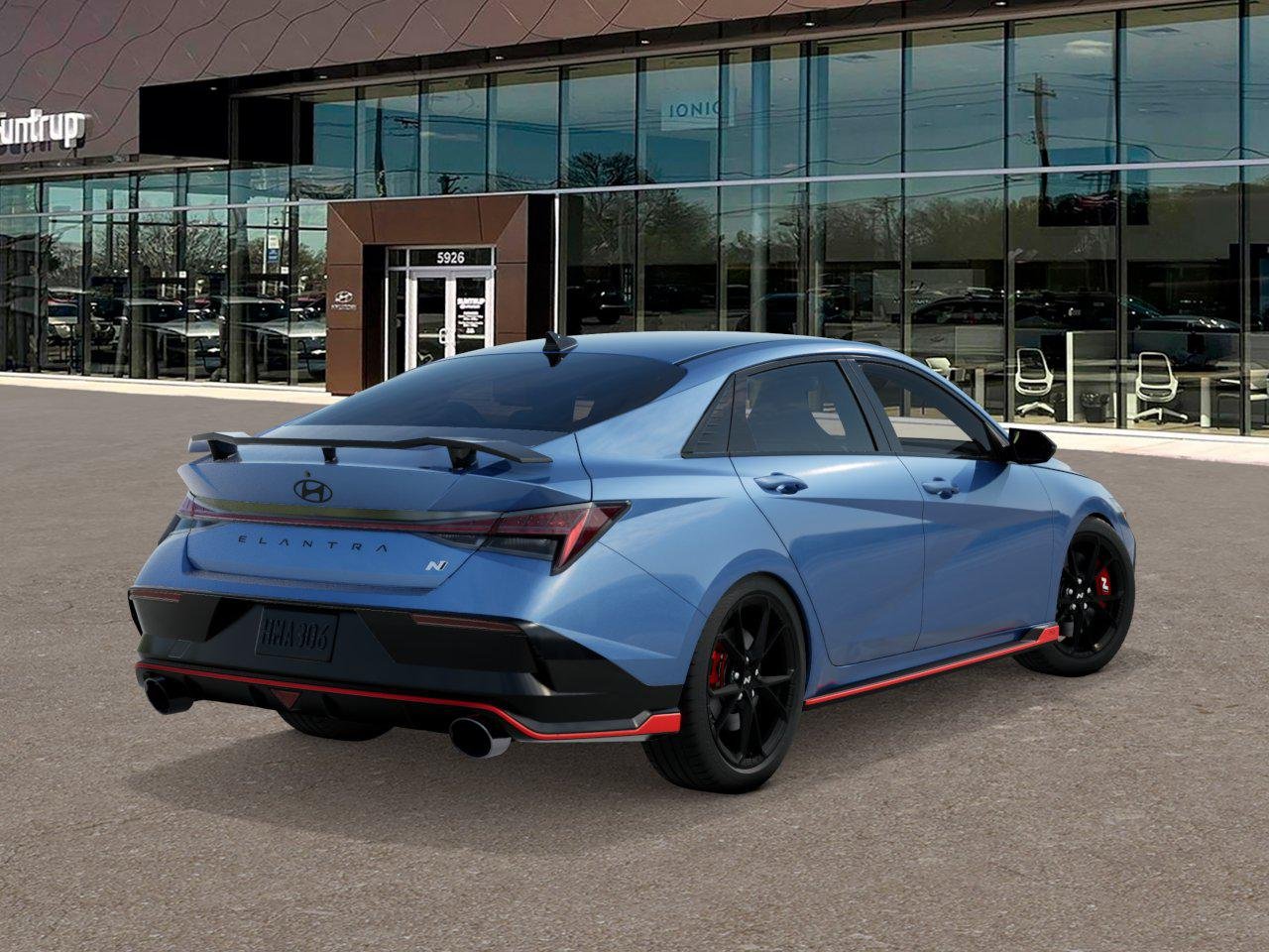 New 2026 Performance Blue Hyundai Sedan image 4