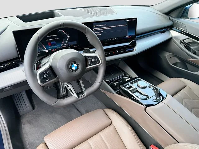 Used 2026 Blue BMW 530i xDrive image 9