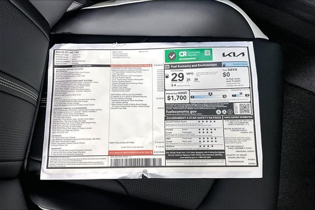 New 2026 Yacht Blue Kia GT-Line FWD image 14