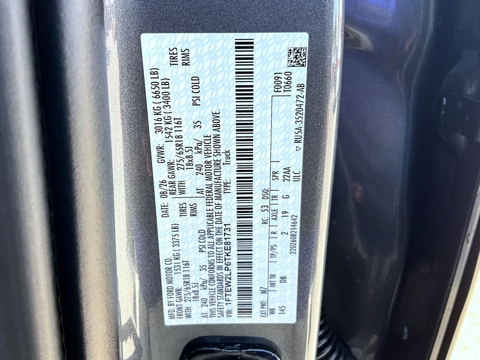 New 2026 Carbonized Gray Metallic Ford STX image 27