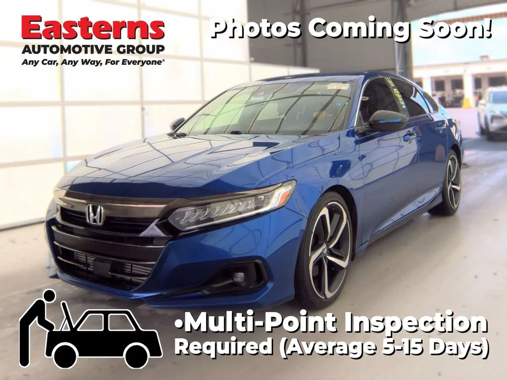 Used 2022 Blue Honda Sport Special Edition image 1