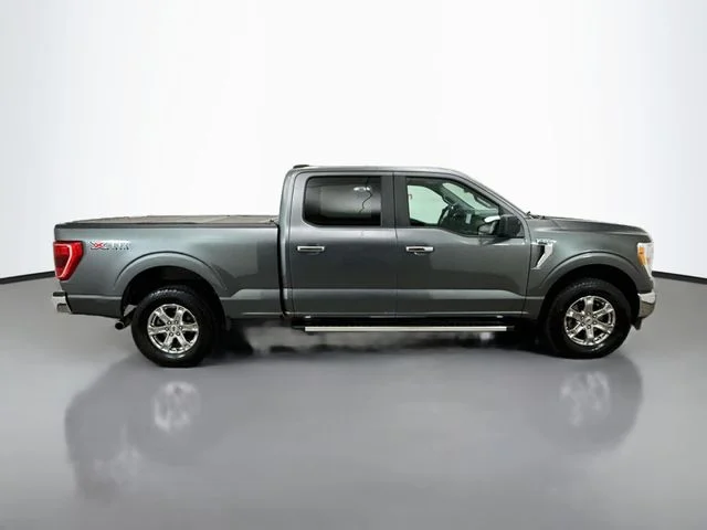 Used 2023 Carbonized Gray Metallic Ford XLT image 8