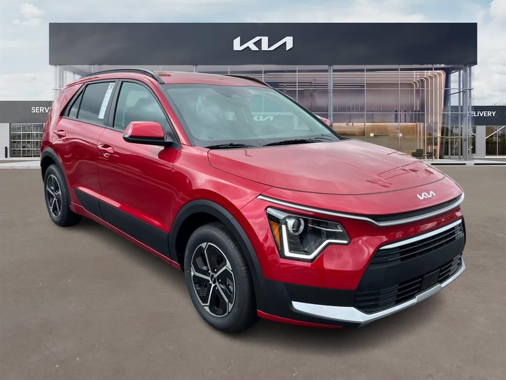 Used 2025 Red Kia EX image 1