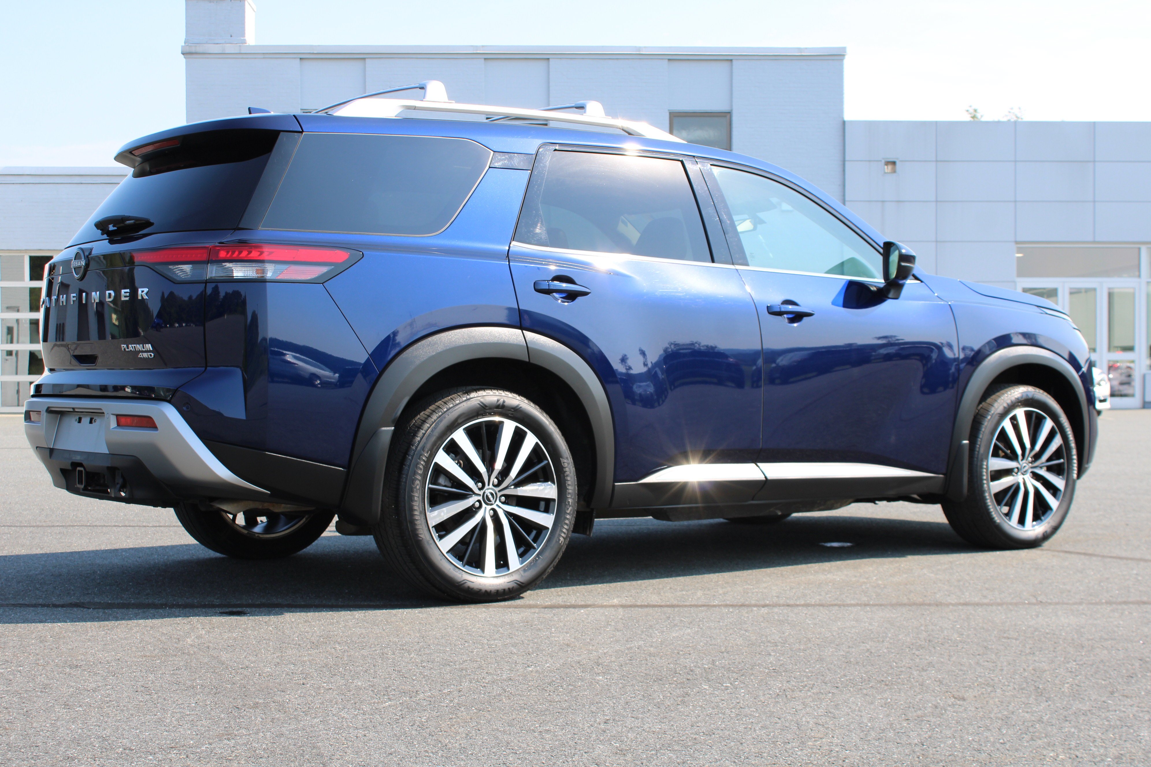 Used 2024 Deep Ocean Blue Pearl Nissan Platinum image 4