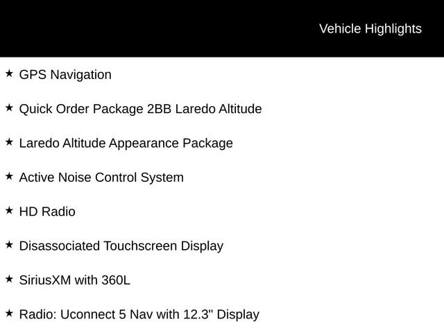 New 2026 White Jeep Altitude image 5