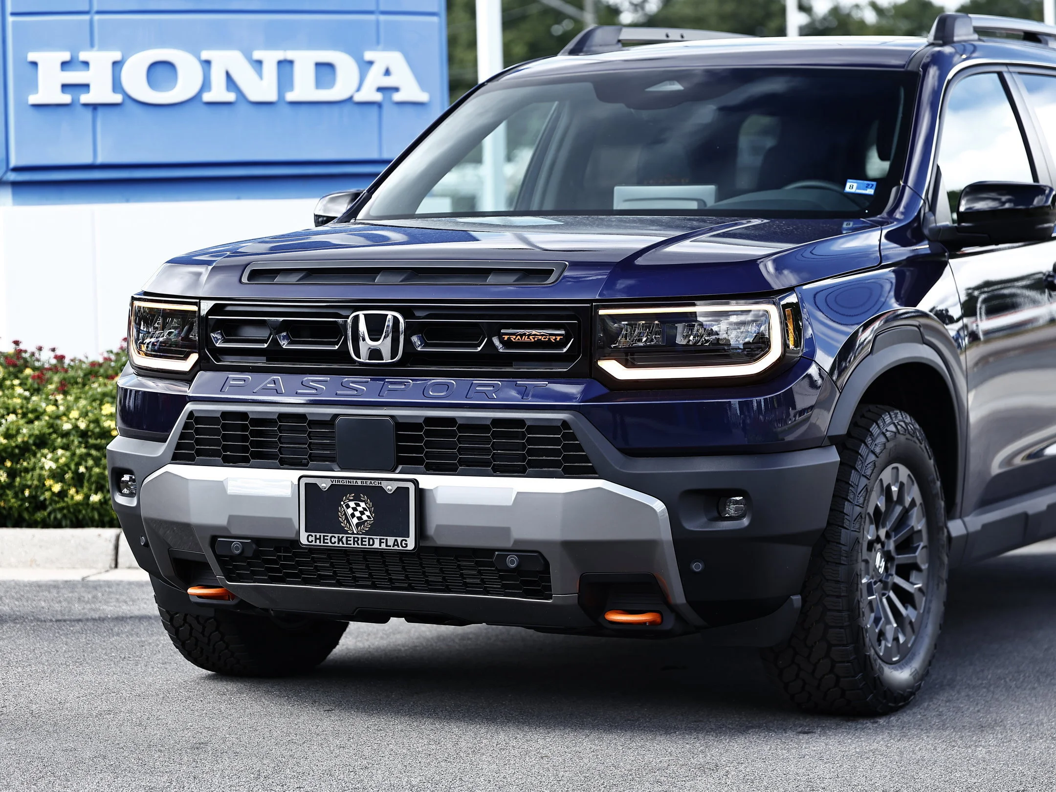 New 2026 Obsidian Blue Pearl Honda TrailSport image 2
