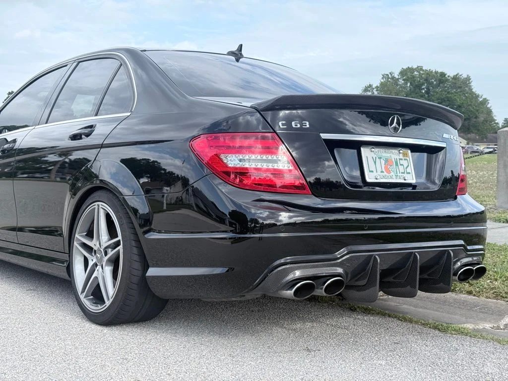 Used 2013 Black Mercedes-Benz C 63 AMG® image 9