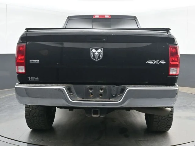 Used 2017 Brilliant Black Crystal Pearlcoat Ram SLT image 9